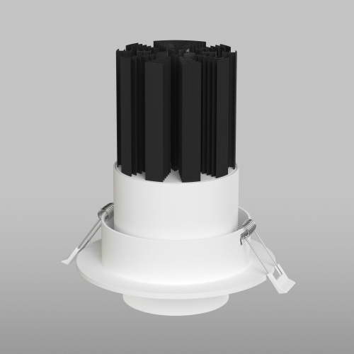 Встраиваемый светодиодный светильник с регулировкой угла освещения 9919 LED 10W 4200K белый фото 9 Встраиваемый светодиодный светильник с регулировкой угла освещения 9919 LED 10W 4200K белый фото 9