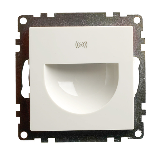 Подсветка встраиваемая LED c дд (механизм), 250В, 1W, 4000К, серия Катрин, белый фото 3