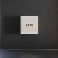 Накладка для розетки акустической 4-местной , S70 (хлопок) Voltum VLS001513