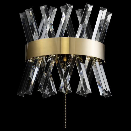 Citilux Ричард CL336313 LED Бра хрустальное с выключателем Бронза фото 7 Citilux Ричард CL336313 LED Бра хрустальное с выключателем Бронза фото 7