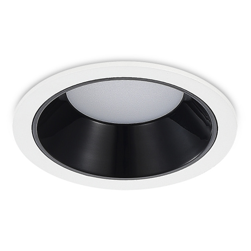 ST755.438.07 Св-к встр. Черный LED 1*7W 3000K 630Lm Ra80 120° IP20 D85xH45 100-240V Встраиваемые светильники фото 3