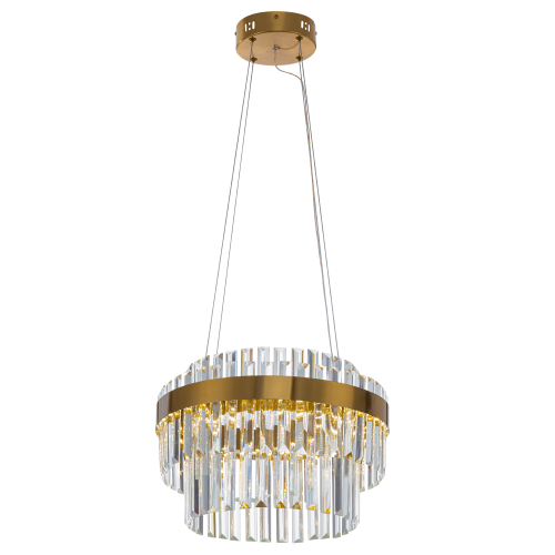 Citilux Sheldon CL339143 LED Люстра хрустальная с пультом Бронза фото 3 Citilux Sheldon CL339143 LED Люстра хрустальная с пультом Бронза фото 3