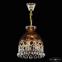Подвесной светильник с хрустальными плафонами 5478/22 G Amber/M-1G Balls Bohemia Ivele Crystal (Богемия Ивеле Кристалл)