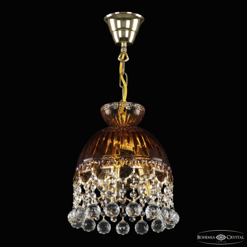 Подвесной светильник с хрустальными плафонами 5478/22 G Amber/M-1G Balls Bohemia Ivele Crystal (Богемия Ивеле Кристалл) Подвесной светильник с хрустальными плафонами 5478/22 G Amber/M-1G Balls Bohemia Ivele Crystal (Богемия Ивеле Кристалл)