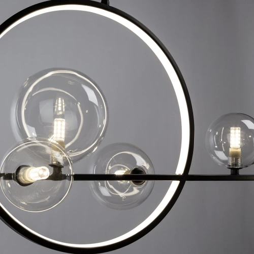Люстра на штанге Arte Lamp SATURN A7791SP-59BK фото 3 Люстра на штанге Arte Lamp SATURN A7791SP-59BK фото 3
