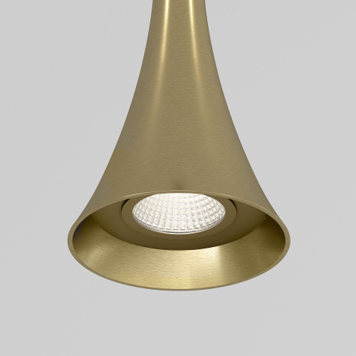 Светильник подвесной светодиодный Hall 5W 4000K латунь 50314 LED фото 3