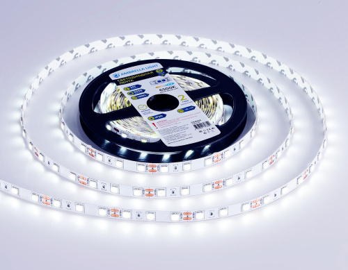 Светодиодная лента 24В 5050 60Led 14.4Вт/м 6500K IP20 5м фото 4 Светодиодная лента 24В 5050 60Led 14.4Вт/м 6500K IP20 5м фото 4
