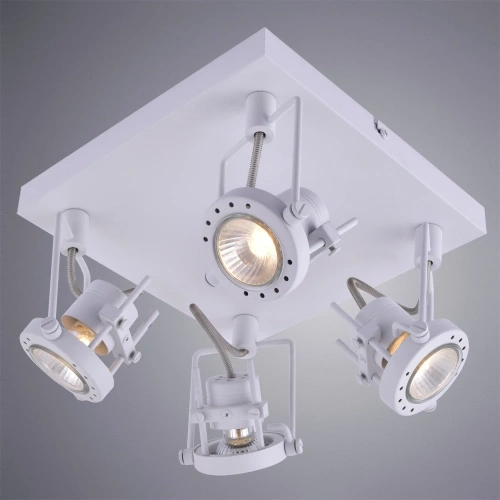 Спот Arte Lamp COSTRUTTORE A4300PL-4WH фото 2 Спот Arte Lamp COSTRUTTORE A4300PL-4WH фото 2