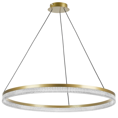 736181 Люстра ROTONDA 51W LED 2808LM 180G ЛАТУНЬ 3000K