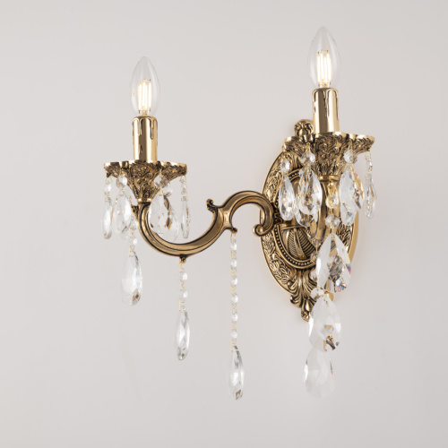 Бра с хрустальными подвесками AL7801B10/2/175 B GB Bohemia Ivele Crystal (Богемия Ивеле Кристалл) фото 3