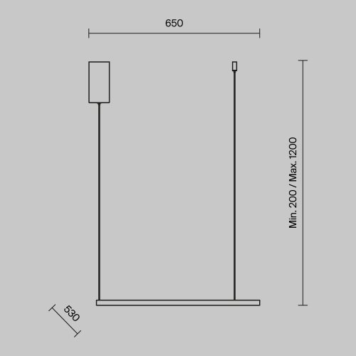 Подвесной светильник Maytoni MOD072PL-L28BS3K фото 4