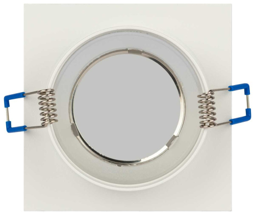 Светильник встраиваемый декоративный ЭРА DK108 WH под лампу MR16 GU5.3 белый Б0058398 фото 3