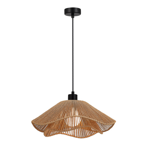 SLE6023-603-01 Светильник подвесной бежевый/черный E27 1*40W VERVE фото 6