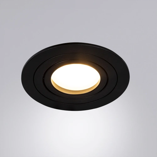 Точечный встраиваемый светильник Arte Lamp TARF A2167PL-1BK фото 2