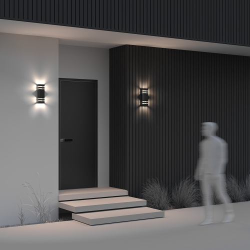 Уличный настенный светильник Outdoor O578WL-02B фото 9