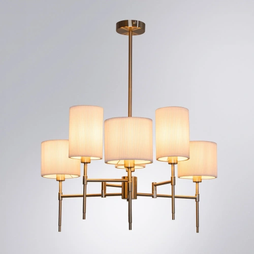 Люстра на штанге Arte lamp DEBORA A4108LM-6SS фото 2 Люстра на штанге Arte lamp DEBORA A4108LM-6SS фото 2