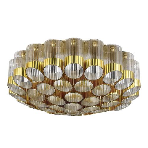 SL1662.302.19 Светильник потолочный ST-Luce Латунь/Латунь, Прозрачный E14 19*60W ACCORD фото 5