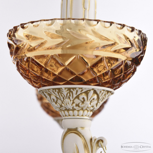 Люстра с хрустальными подвесками AL78101P/8/250 A WMG P Amber/M-1F Bohemia Ivele Crystal (Богемия Ивеле Кристалл) фото 3 Люстра с хрустальными подвесками AL78101P/8/250 A WMG P Amber/M-1F Bohemia Ivele Crystal (Богемия Ивеле Кристалл) фото 3