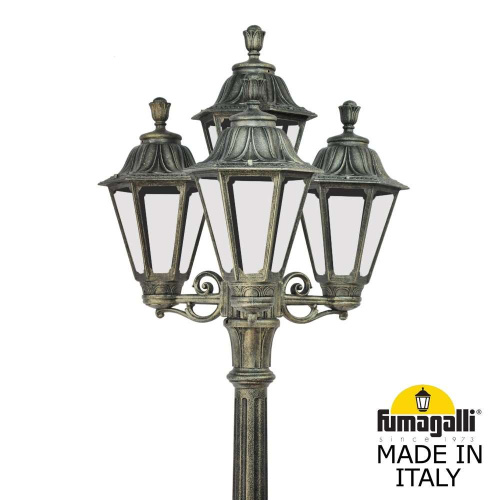 Fumagalli Садово-парковый фонарь FUMAGALLI GIGI BISSO/RUT 3+1 E26.156.S31.BXE27 фото 2 Fumagalli Садово-парковый фонарь FUMAGALLI GIGI BISSO/RUT 3+1 E26.156.S31.BXE27 фото 2