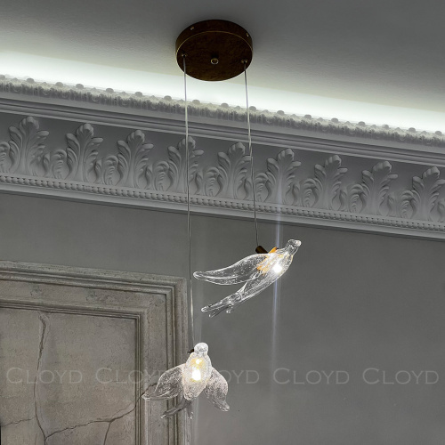 Подвесной светильник Cloyd SIRIN P2 / Ø15 см - латунь (арт.11551) Подвесной светильник Cloyd SIRIN P2 / Ø15 см - латунь (арт.11551)