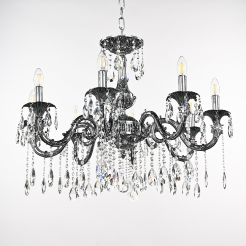 Люстра с хрустальными подвесками AL79101/8/250 A NB Bohemia Ivele Crystal (Богемия Ивеле Кристалл) фото 5 Люстра с хрустальными подвесками AL79101/8/250 A NB Bohemia Ivele Crystal (Богемия Ивеле Кристалл) фото 5