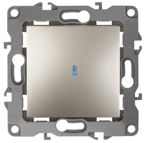 Выключатель одноклавишный с подсветкой ЭРА 12 10AX 250V 12-1102-04 Б0014636 Выключатель одноклавишный с подсветкой ЭРА 12 10AX 250V 12-1102-04 Б0014636