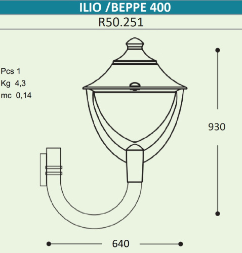 Fumagalli Светильник уличный настенный FUMAGALLI ILIO/BEPPE P50.251.000.AYH27 фото 3 Fumagalli Светильник уличный настенный FUMAGALLI ILIO/BEPPE P50.251.000.AYH27 фото 3