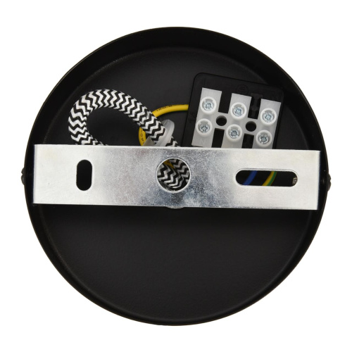 8363/1A ECO LN26 330 черный/белый, металл/бетон Подвес E27 LED 10W 220V TESLA фото 5