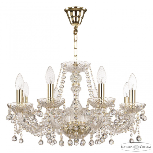Люстра хрустальная 108/8/195 G Bohemia Ivele Crystal (Богемия Ивеле Кристалл) Люстра хрустальная 108/8/195 G Bohemia Ivele Crystal (Богемия Ивеле Кристалл)
