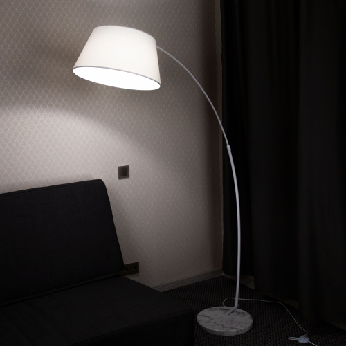 Citilux Арчи CL807010 Торшер с абажуром Белый фото 13 Citilux Арчи CL807010 Торшер с абажуром Белый фото 13