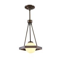 Подвесной светильник Cloyd KARASS P1 / Ø32 см - никель историч. (арт.10137)