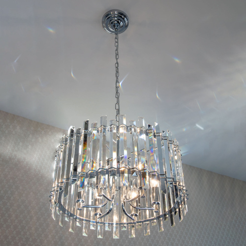 Citilux Ингвар CL334161 Люстра подвесная хрустальная Хром фото 17 Citilux Ингвар CL334161 Люстра подвесная хрустальная Хром фото 17