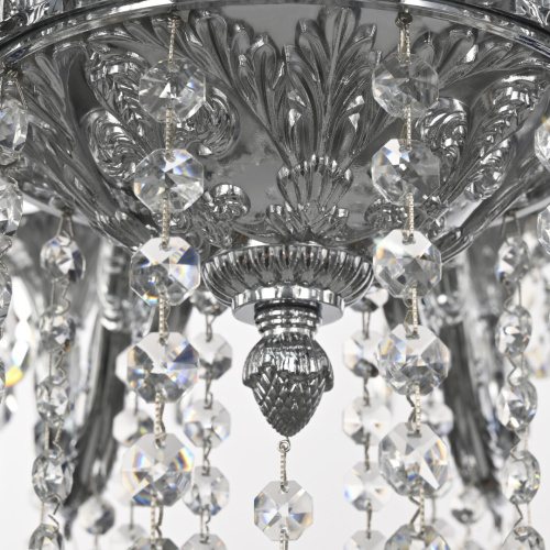 Люстра с хрустальными подвесками AL79101/10/250 A Ni Bohemia Ivele Crystal (Богемия Ивеле Кристалл) фото 2