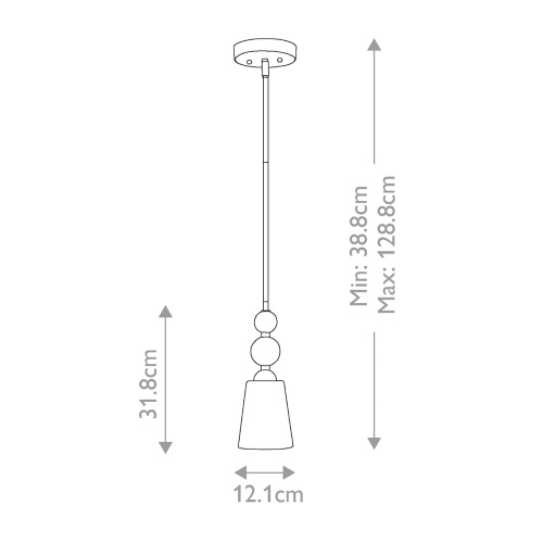 Подвесной светильник Hinkley Lighting, Арт. HK-ZELDA-P-A-VS фото 2