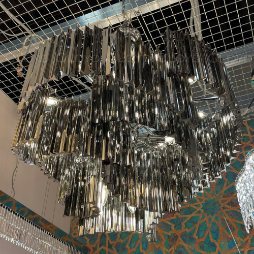 Люстра Cloyd EVOLUTE-B C18 / Ø80 см - хром - дымчатое стекло (арт.11267) Люстра Cloyd EVOLUTE-B C18 / Ø80 см - хром - дымчатое стекло (арт.11267)