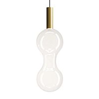Подвесной светильник Sfer'Otto Gold/transparent