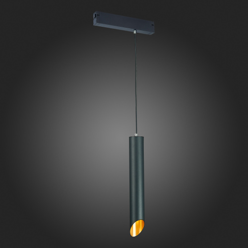 ST508.413.01 Св-к трек. Черный GU10 1*50W  IP20 D60xH400 180-240V Без ламп SKYLINE 220 фото 3