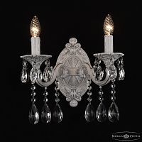 Бра с хрустальными подвесками AL7801B10/2/175 A WMN Bohemia Ivele Crystal (Богемия Ивеле Кристалл)