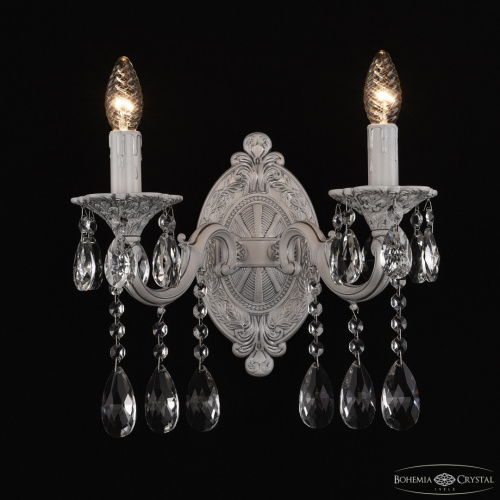 Бра с хрустальными подвесками AL7801B10/2/175 A WMN Bohemia Ivele Crystal (Богемия Ивеле Кристалл)
