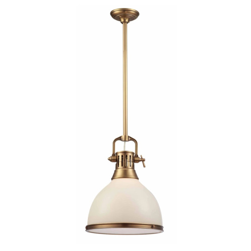 Подвесной светильник Cloyd PECK P1 / Ø33 см - латунь (арт.10186)