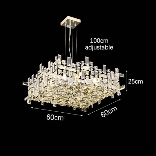 Люстра P7838-W60 chrome фото 4