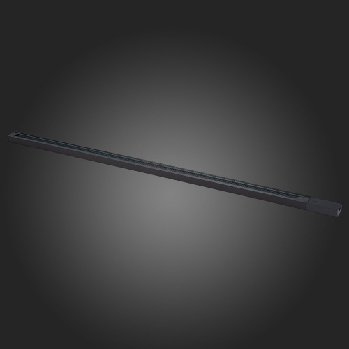 ST001.439.00 Шинопровод однофазный накладной  ST-Luce Черный Длина 3 000мм BASE фото 6