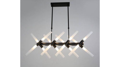 Подвесной светильник Lumina Deco Alford LDP 6036-16 BK фото 4