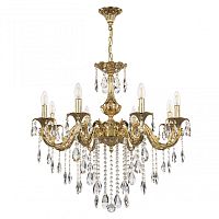 Люстра с хрустальными подвесками AL79101/8/250 B G Bohemia Ivele Crystal (Богемия Ивеле Кристалл)