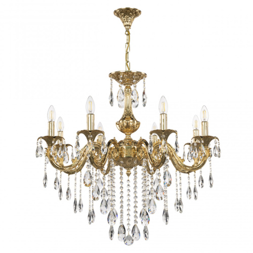Люстра с хрустальными подвесками AL79101/8/250 B G Bohemia Ivele Crystal (Богемия Ивеле Кристалл) Люстра с хрустальными подвесками AL79101/8/250 B G Bohemia Ivele Crystal (Богемия Ивеле Кристалл)