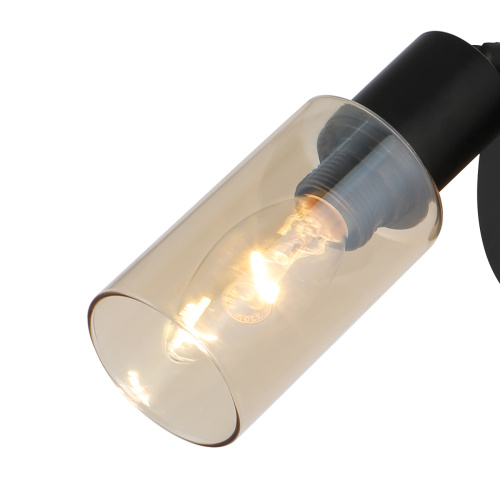 Настенный светильник Escada 10172/1A E14*40W Black/Amber фото 3