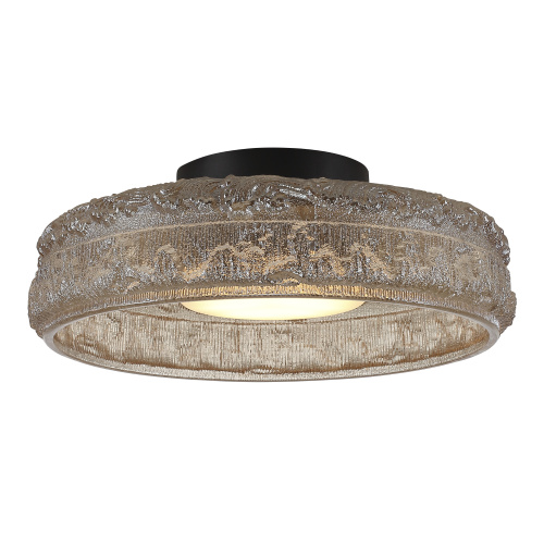 SL6143.422.01 Светильник потолочный ST-Luce черный/шампань LED 1*15W 4000K ANTIKE SL6143.422.01 Светильник потолочный ST-Luce черный/шампань LED 1*15W 4000K ANTIKE