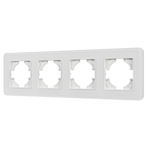 Рамка стеклянная FRM-OMALI-SFGS-4-WH Arlight 049716