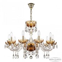Люстра 5417/10/240 G Amber/M-1H Bohemia Ivele Crystal (Богемия Ивеле Кристалл)