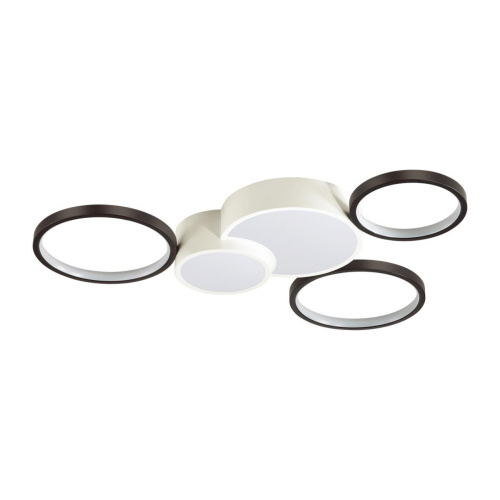 5253/80CL LEDIO LN26 291 белый, черный Люстра потолочная диммир. с ДУ LED 80W 220V NORBERT 5253/80CL LEDIO LN26 291 белый, черный Люстра потолочная диммир. с ДУ LED 80W 220V NORBERT